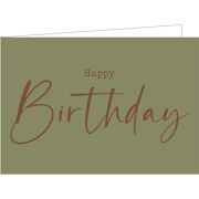 Wenskaart Happy Birthday - Mail-Box WM154